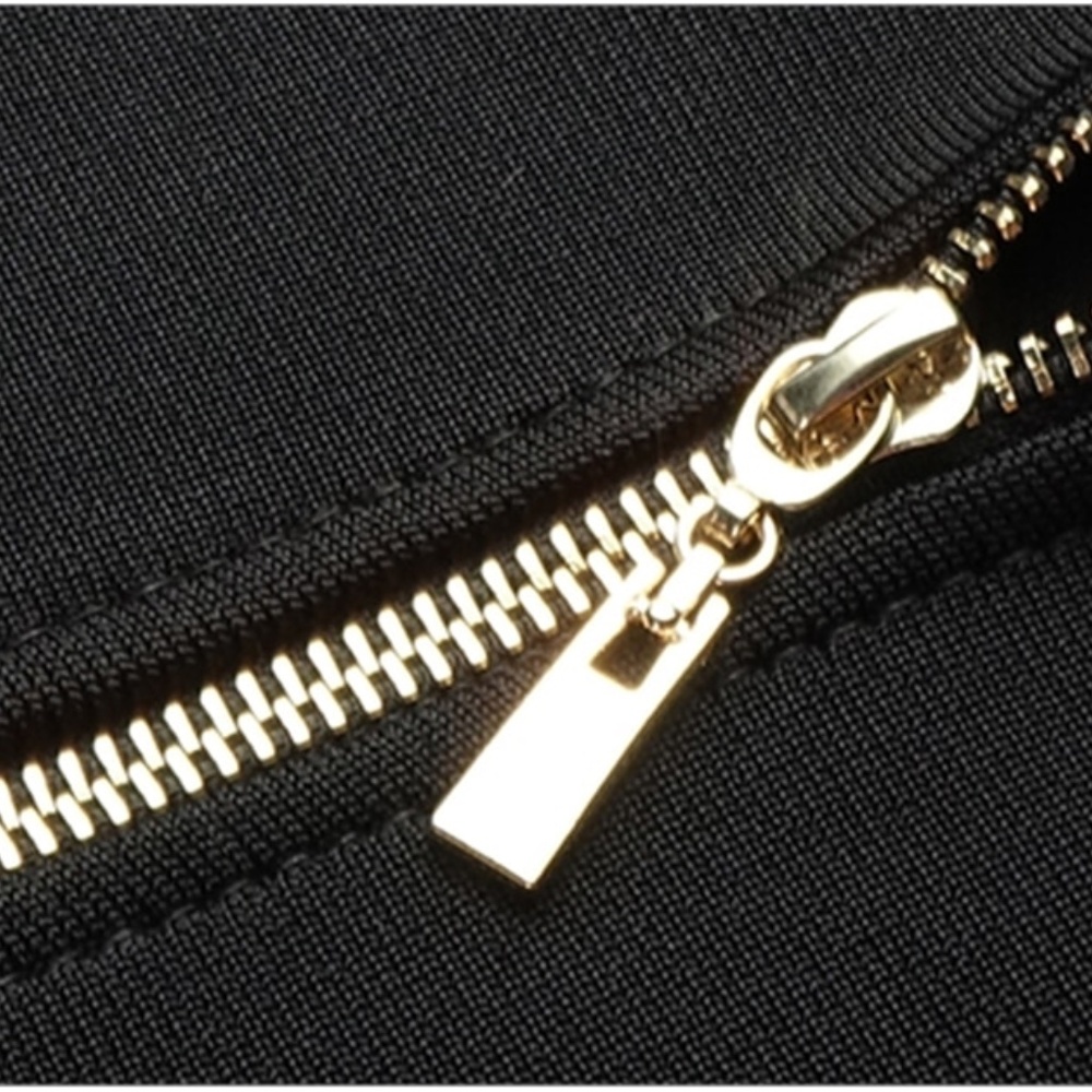 🎥 Bandage Lace Up Mesh Detail Bodycon Dress Black - Picture 7 of 12